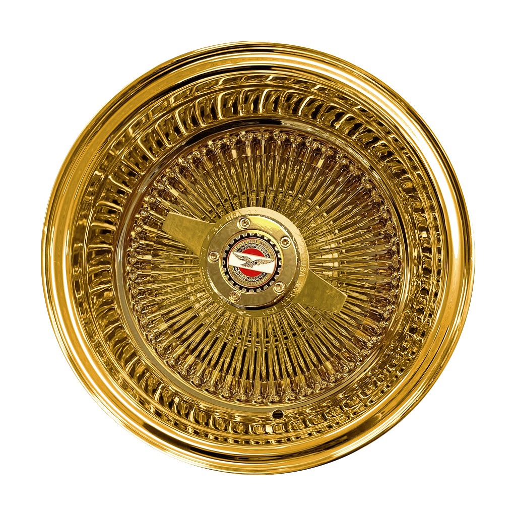 金輪100g 100 Spoke Straight Laced All Gold Zeniths - Certified Dispensary