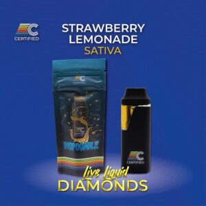 Certified Dispensary Strawberry Lemonade Live Liquid Diamonds