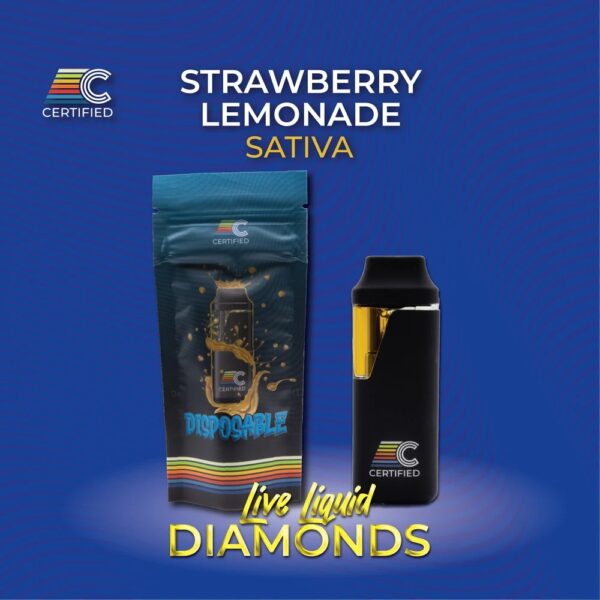 Certified Dispensary Strawberry Lemonade Live Liquid Diamonds