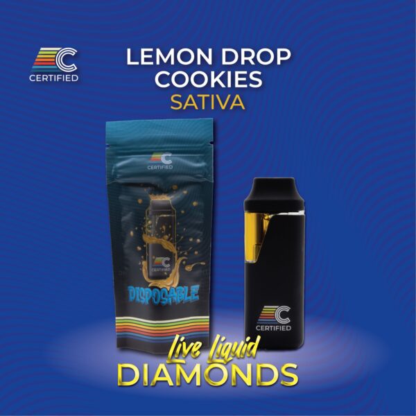 Certified Dispensary Lemon Drop Cookies
