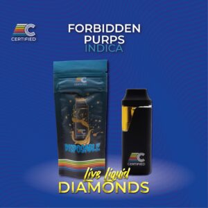 dd56ea17-d29f-4131-b5fb-f27a8170df08 Certified Dispensary Forbidden Purps